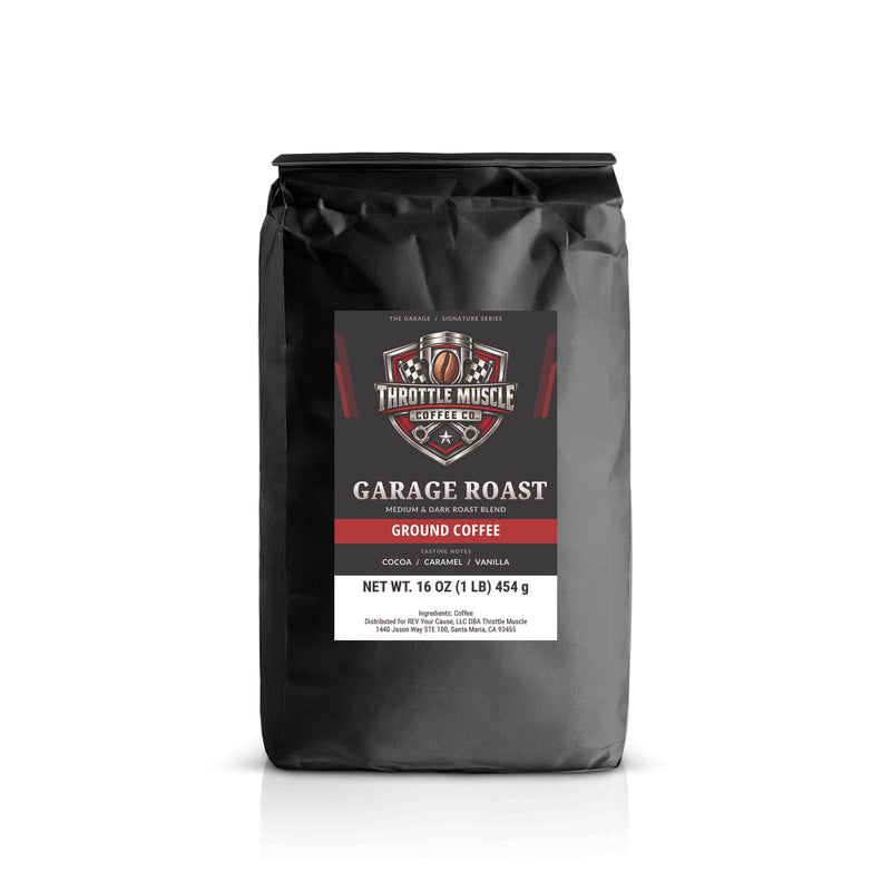 Garage Blend coffee bag